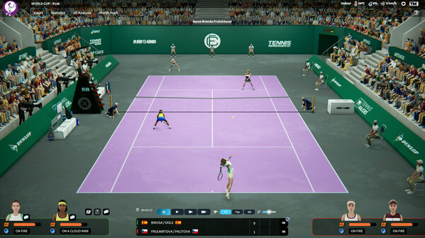 Игра Tennis Manager 25, скриншот