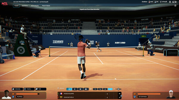 Игра Tennis Manager 25, скриншот