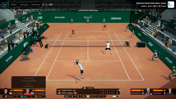 Игра Tennis Manager 26, скриншот