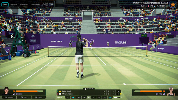 Игра Tennis Manager 26, скриншот