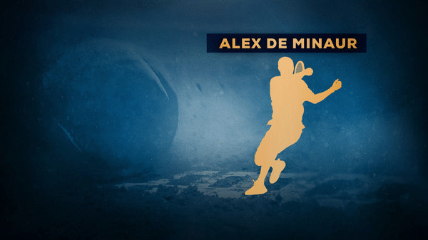 Игра Tennis World Tour - Alex De Minaur, скриншот