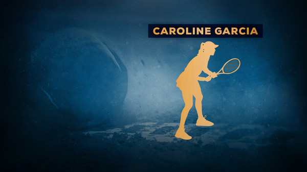 Игра Tennis World Tour - Caroline Garcia, скриншот