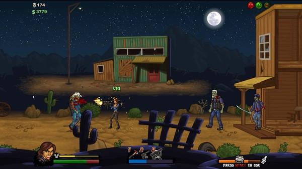 Игра Tequila Zombies 3, скриншот
