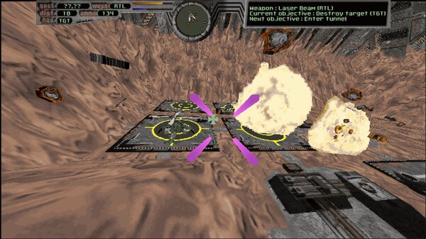 Игра Terminal Velocity: Boosted Edition, скриншот
