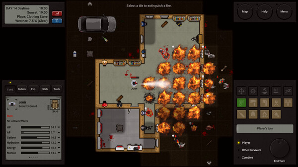 Игра Terminus: Zombie Survivors, скриншот