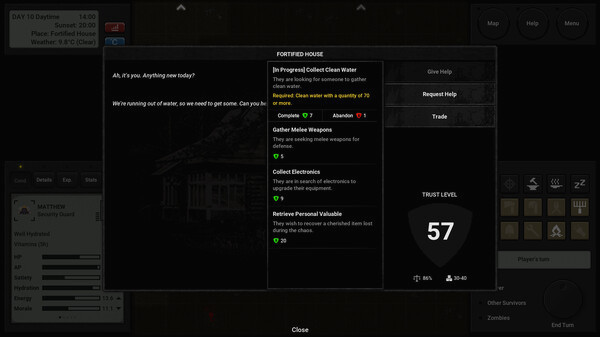 Игра Terminus: Zombie Survivors, скриншот
