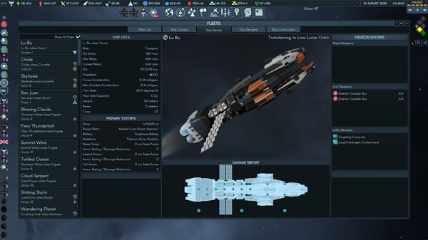 Игра Terra Invicta, скриншот