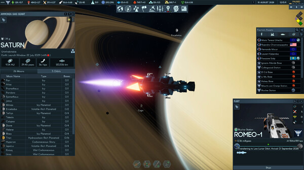 Игра Terra Invicta, скриншот