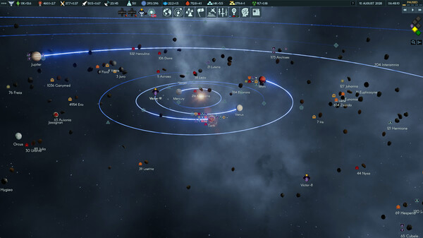 Игра Terra Invicta, скриншот