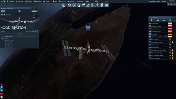 Игра Terra Invicta, скриншот