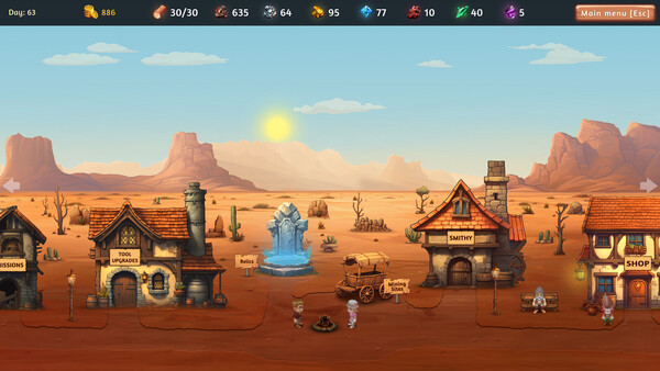 Игра TerraForge, скриншот