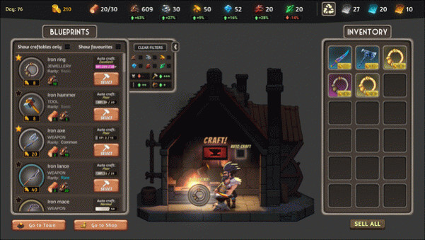 Игра TerraForge, скриншот
