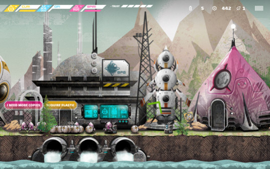 Игра Terraforming Earth, скриншот