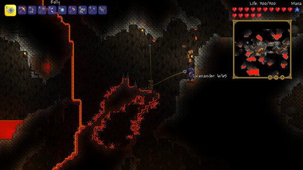 Игра Terraria, скриншот