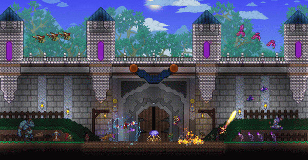 Игра Terraria, скриншот