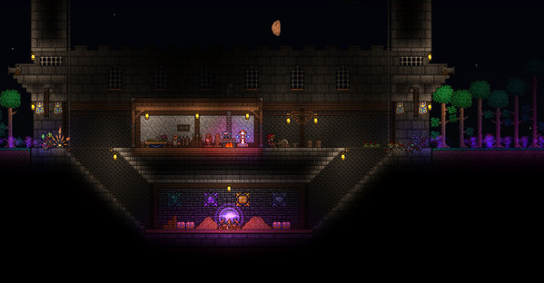 Игра Terraria, скриншот