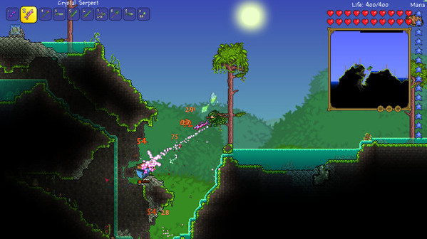Игра Terraria, скриншот