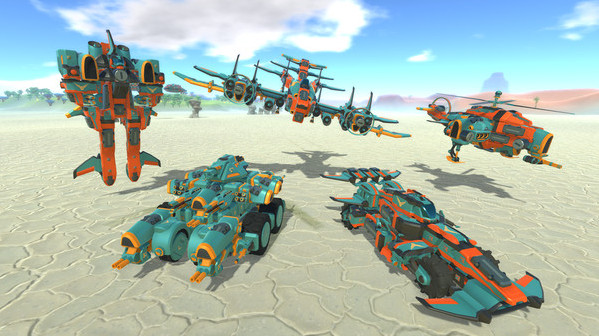 Игра TerraTech - Skin Pack: Falcon Genesis, скриншот