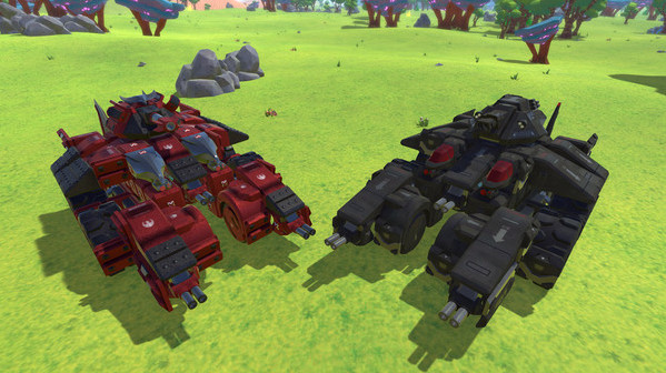 Игра TerraTech - Warriors of Future Past pack, скриншот