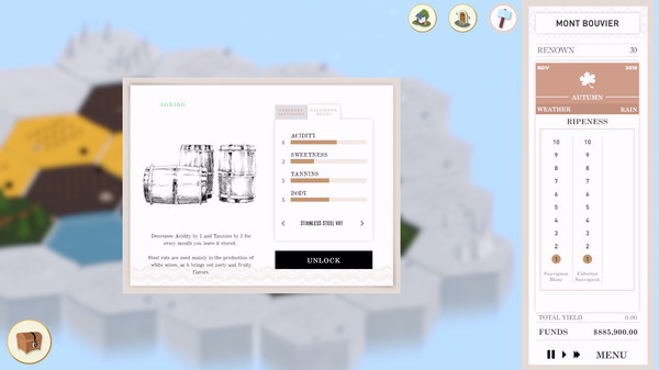 Игра Terroir, скриншот