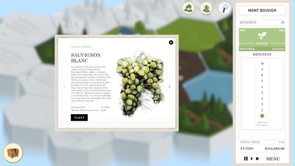 Игра Terroir, скриншот