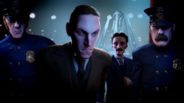 Игра Tesla vs Lovecraft, скриншот