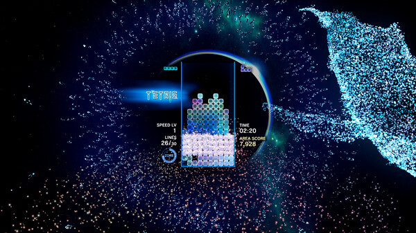 Игра Tetris Effect: Connected, скриншот