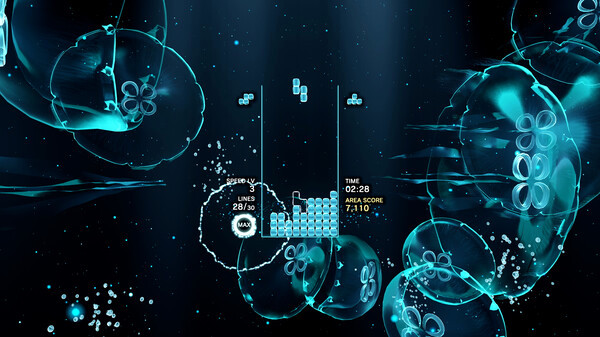 Игра Tetris Effect: Connected, скриншот