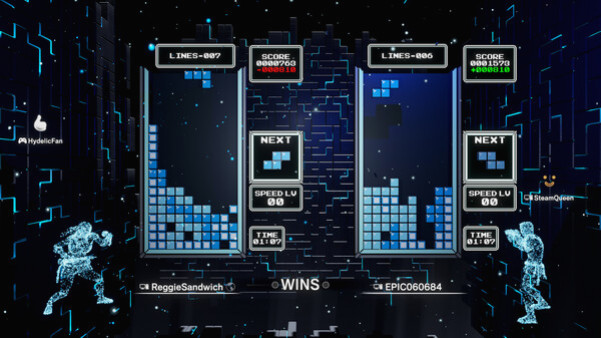 Игра Tetris Effect: Connected, скриншот