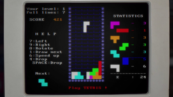 Игра Tetris Forever, скриншот