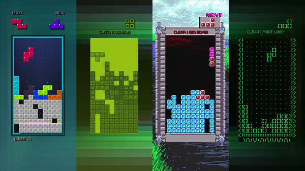 Игра Tetris Forever, скриншот