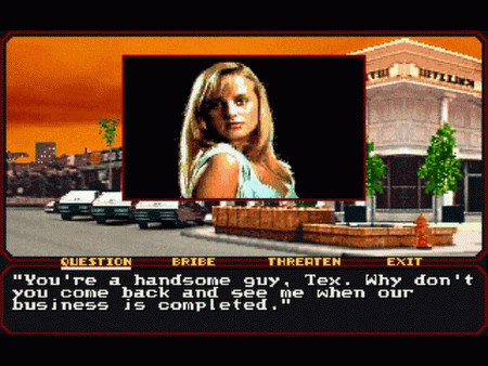 Игра Tex Murphy: Mean Streets, скриншот