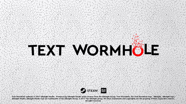 Игра Text Wormhole, скриншот