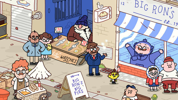Игра Thank Goodness You're Here!, скриншот