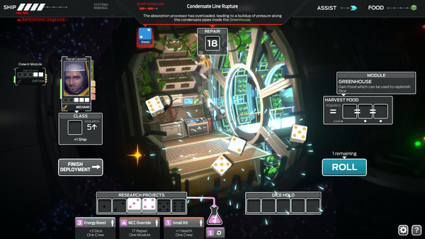 Игра Tharsis, скриншот