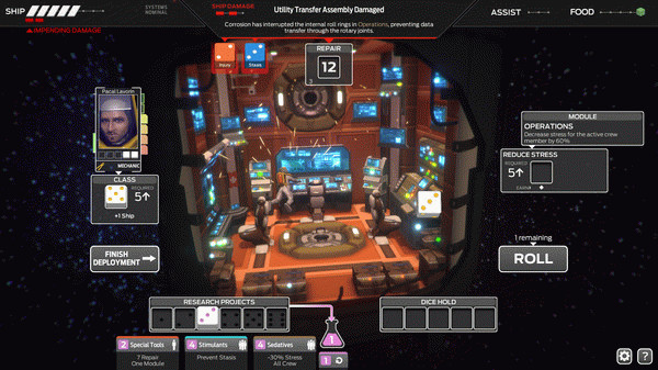 Игра Tharsis, скриншот