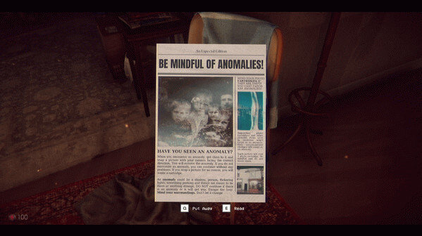 Игра The 18th Attic - Paranormal Anomaly Hunting Game, скриншот