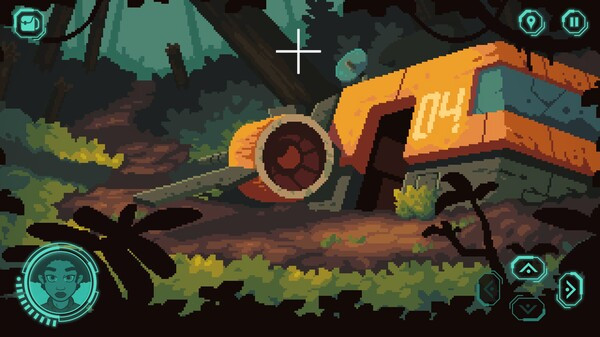 Игра The Abandoned Planet, скриншот