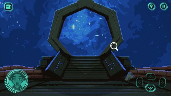 Игра The Abandoned Planet, скриншот