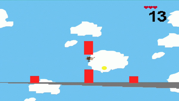 Игра The Adventure of Sunny the hedgehog, скриншот