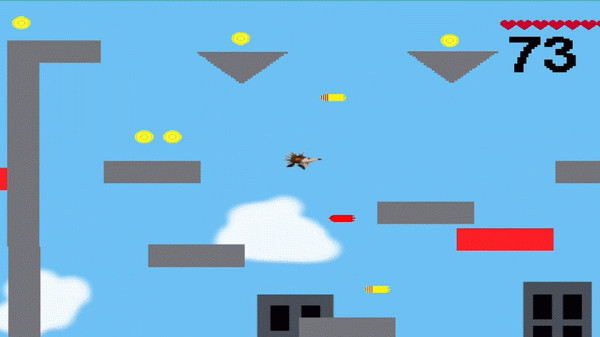 Игра The Adventure of Sunny the hedgehog, скриншот