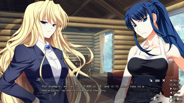 Игра The Afterglow of Grisaia, скриншот