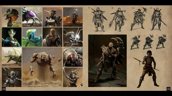 Игра The Art of Ashe - Digital Artbook and Map, скриншот