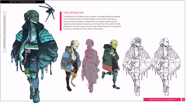 Игра The Art of Citizen Sleeper, скриншот