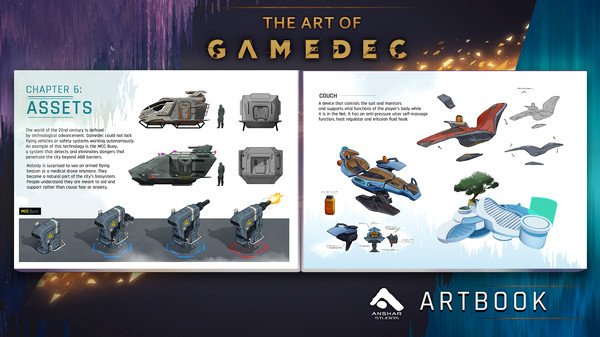 Игра The Art Of Gamedec, скриншот