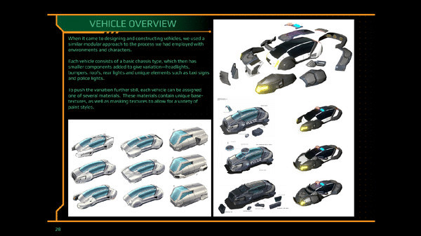 Игра The Art of Satellite Reign: Art Book, скриншот