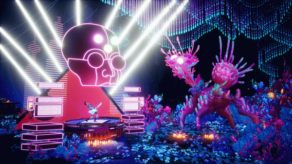 Игра The Artful Escape, скриншот