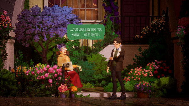 Игра The Artful Escape, скриншот