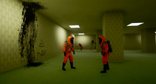 Игра The Backrooms Multiplayer, скриншот