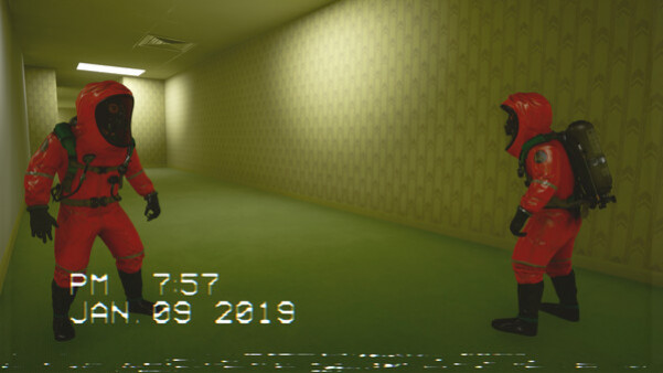 Игра The Backrooms Multiplayer, скриншот